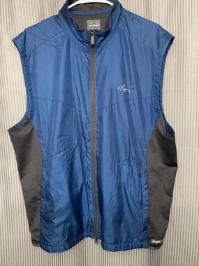 Greg Norman Hydrotech Men's Golf Lightweight Zip-Front Vest